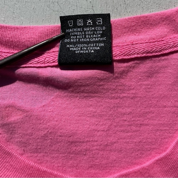 Men's Odd Future T-Shirt Multicolor 2XL Hip Hop Rap OFWGKTA Golf Donut LA Tyler - Picture 5 of 12